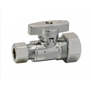 O.D. Compression Straight Angle Valve